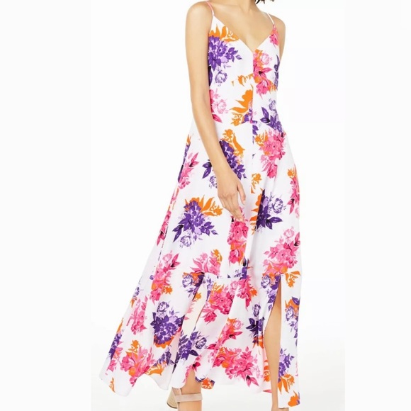 bar iii floral maxi dress - Picture 2 of 6